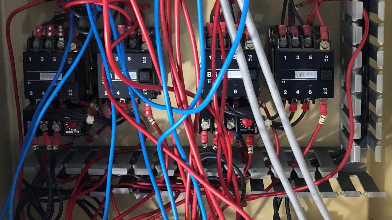 Commercial UPS backup systems protecting critical business operations during a power outage
